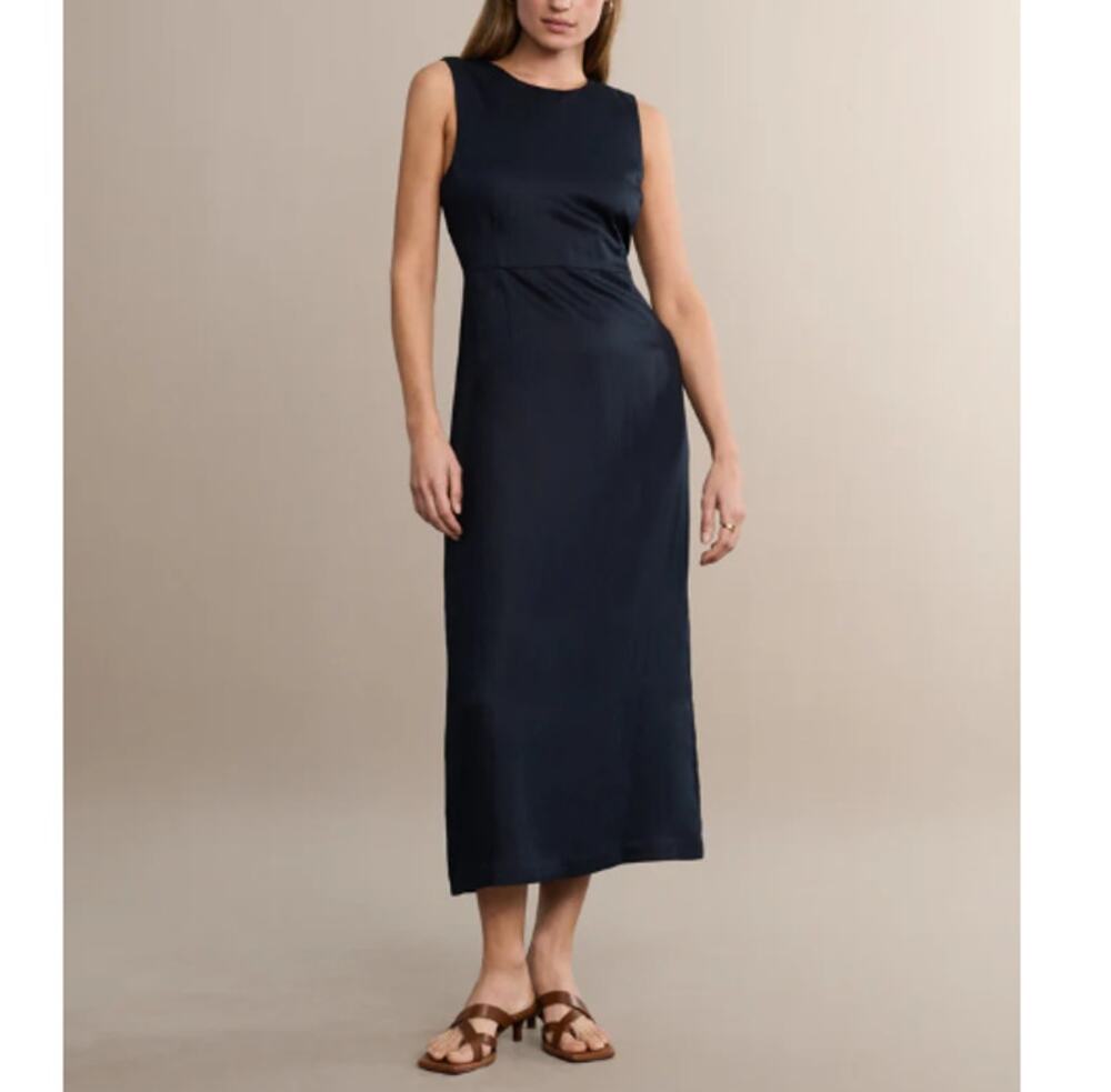 Jenni Kayne Women's Navy Blair Dress Size S